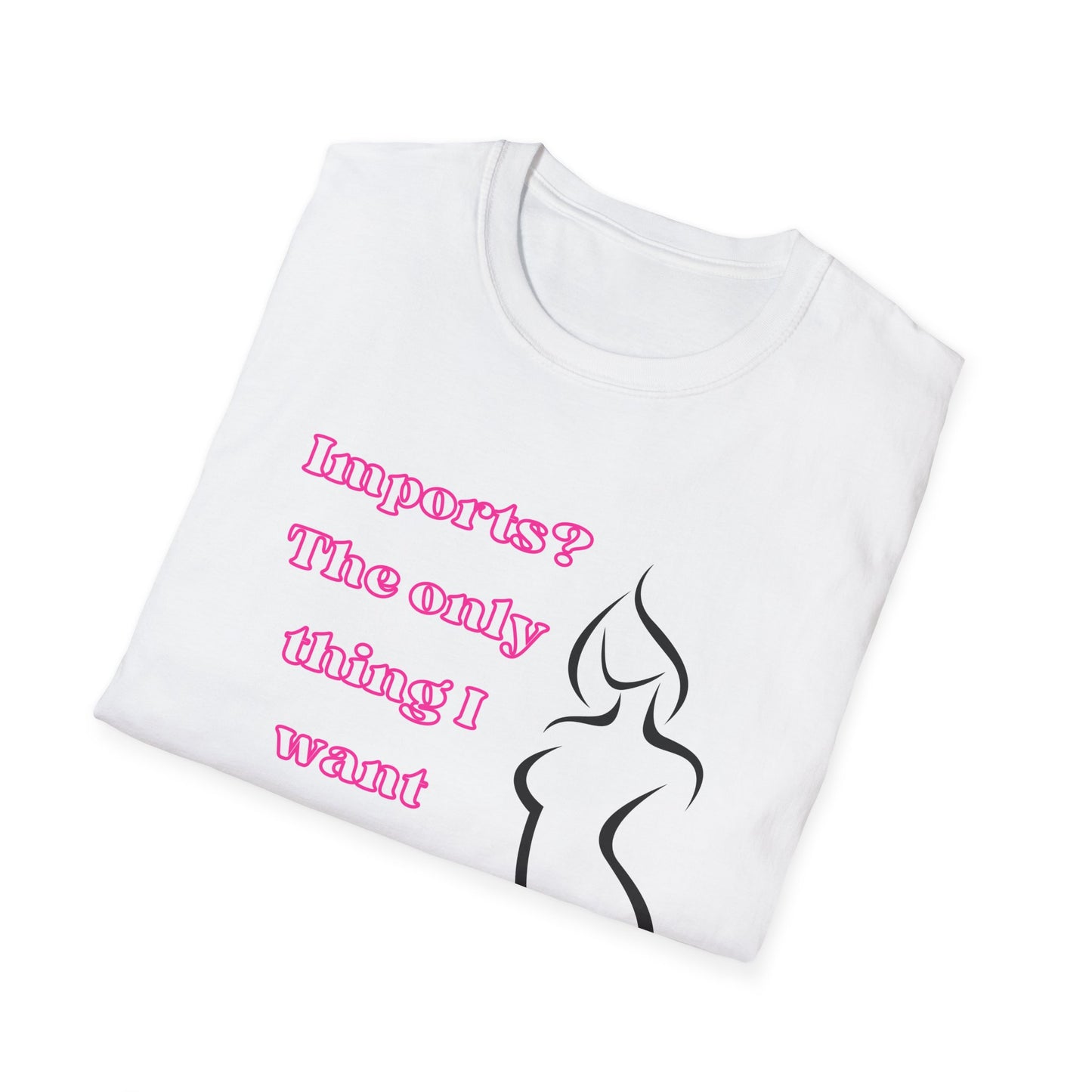 Flirty Unisex T-Shirt, Casual Wear, Gift for Him/Her, Party Attire, Valentine's Day Gift, Fun Statement Tee
