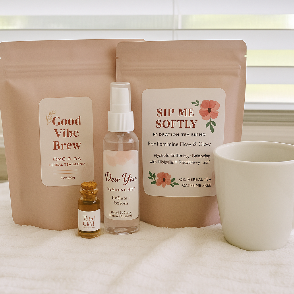 Sip. Mist. Glow. – Feminine Wellness Trio
