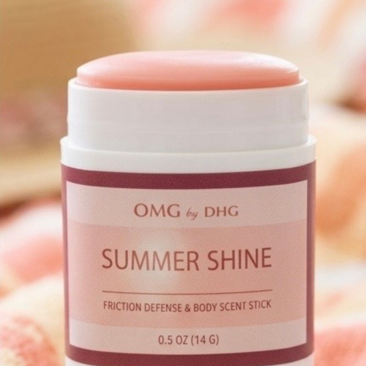 Summer Shine™ Friction Defense Stick | Anti-Chafe Balm | Body Glide Stick | Fresh Scent Stick | Travel Size Skin Protection | OMG by DHG